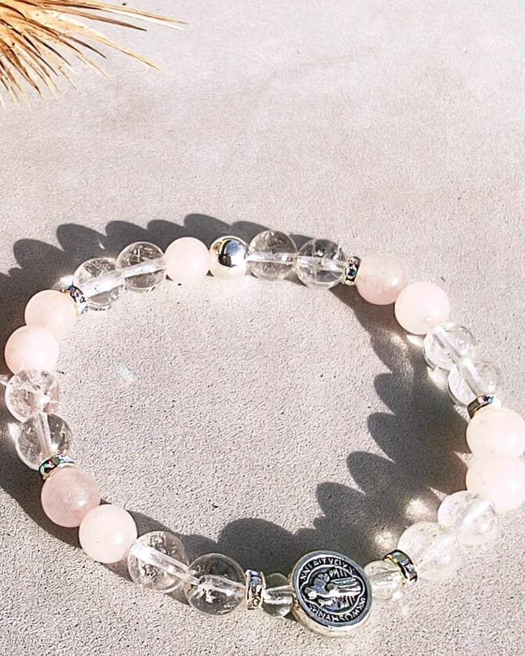 Pieza Pulsera Aura de cristal